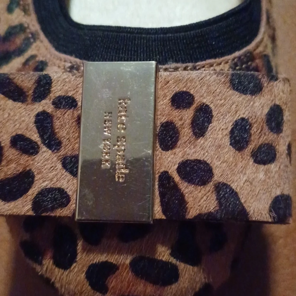 > Kate Spade Brown Leopard Flats Women's Size 5.5